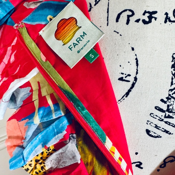 FARM Rio Colorful Tropical Midi Dress - Picture 11 of 15